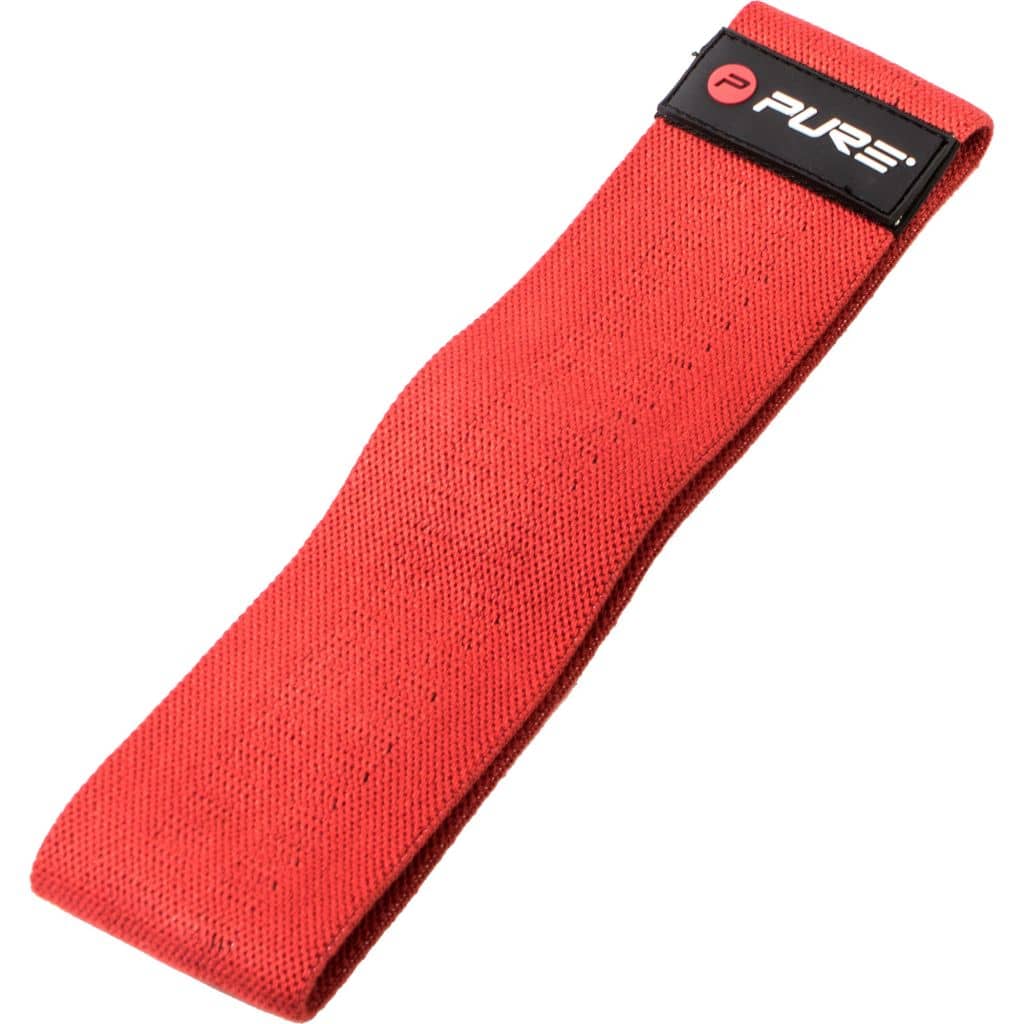 Pure2Improve Weerstandsband Medium - Textiel - Rood - 66x7 cm - Weerstandsbanden