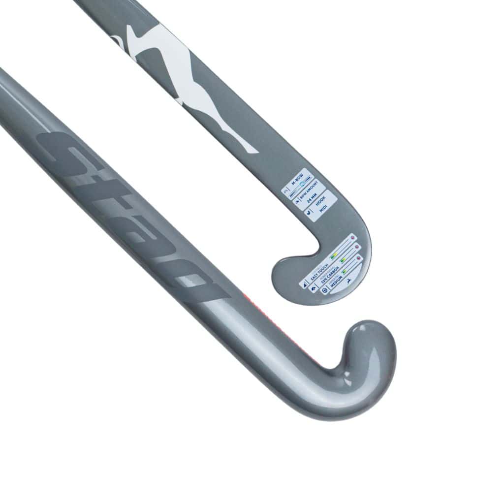 Stag Helix 2000 Hockeystick - M-Bow - 35% Carbon - Senior - Grijs 36,5 inch
