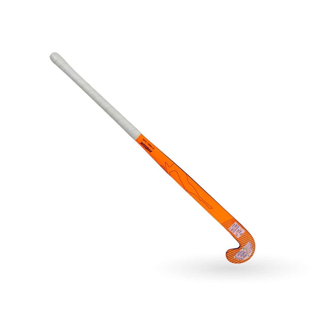 Stag Helix 2000 Hockeystick - M-Bow - 35% Carbon - Senior - Blauw/Oranje - Blue/Orange 36,5 inch