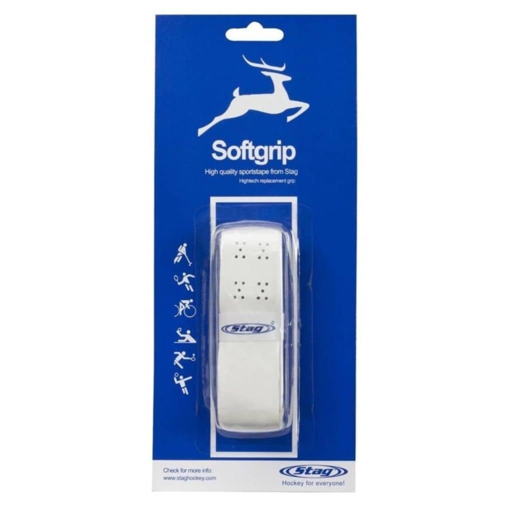 Stag Hockeygrip - Soft Grip - Wit