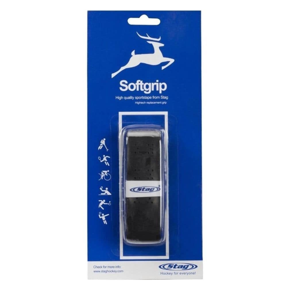 Stag Hockeygrip - Soft Grip - Zwart