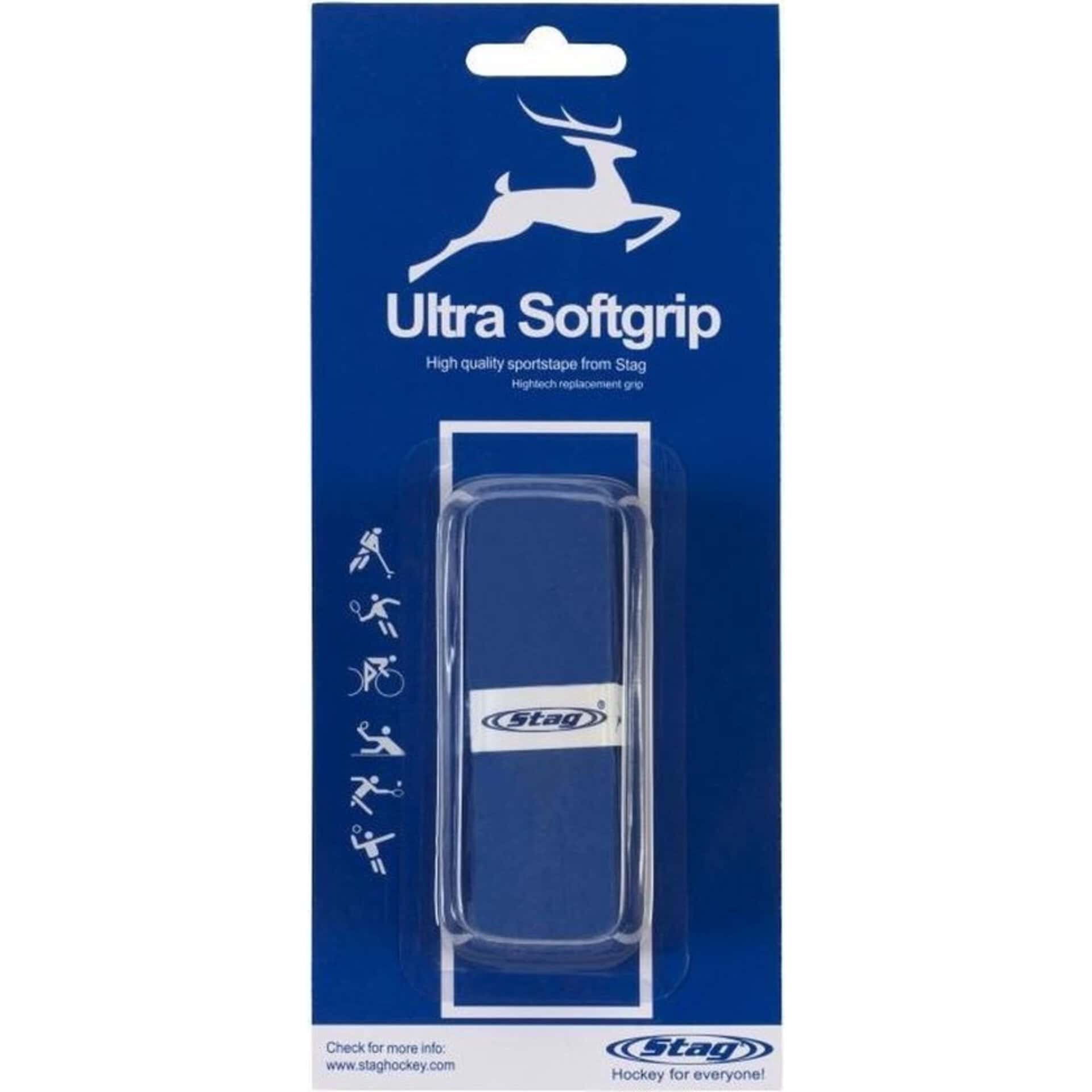 Stag Hockeygrip - Ultra Soft Grip - Blauw