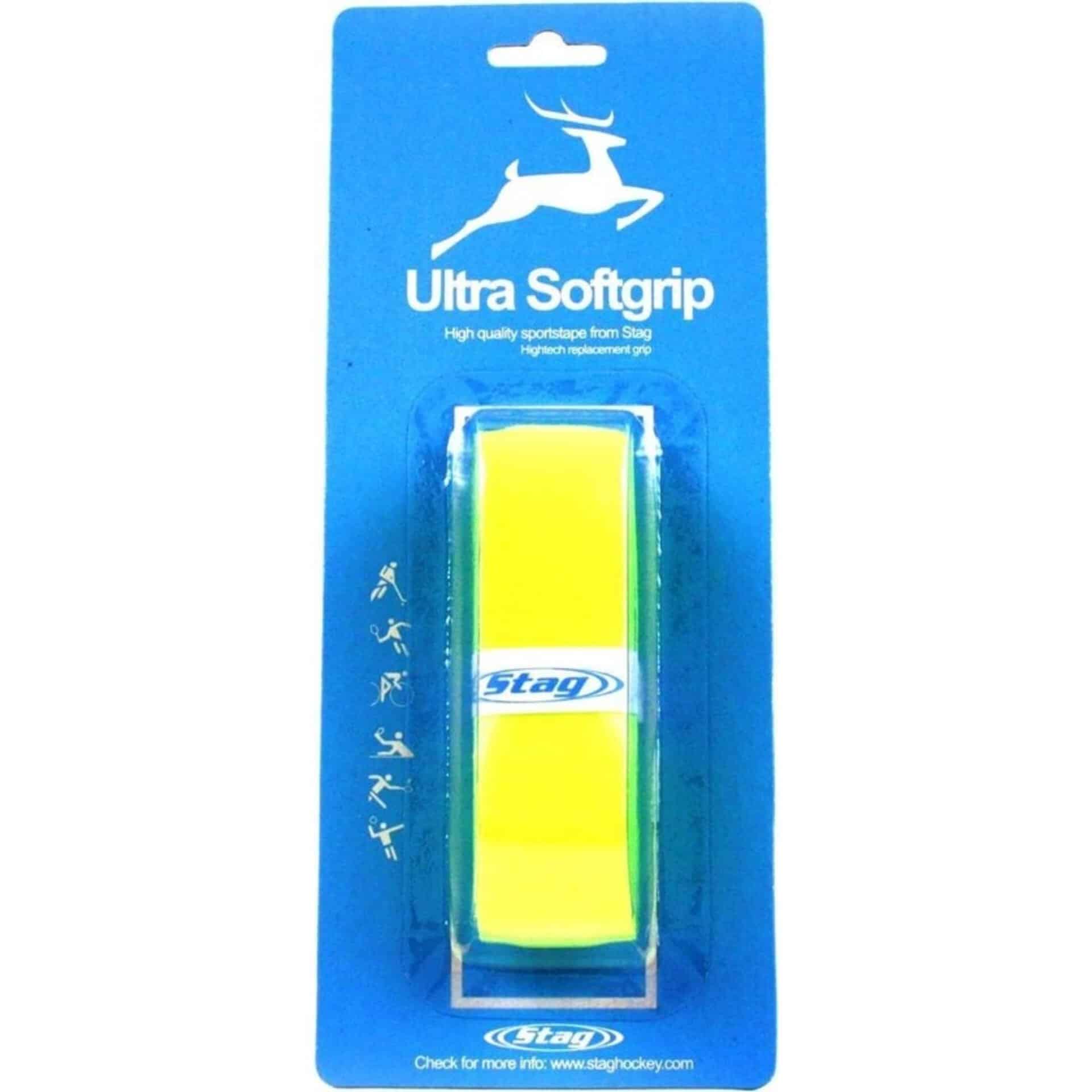 Stag Hockeygrip - Ultra Soft Grip - Fluor Geel
