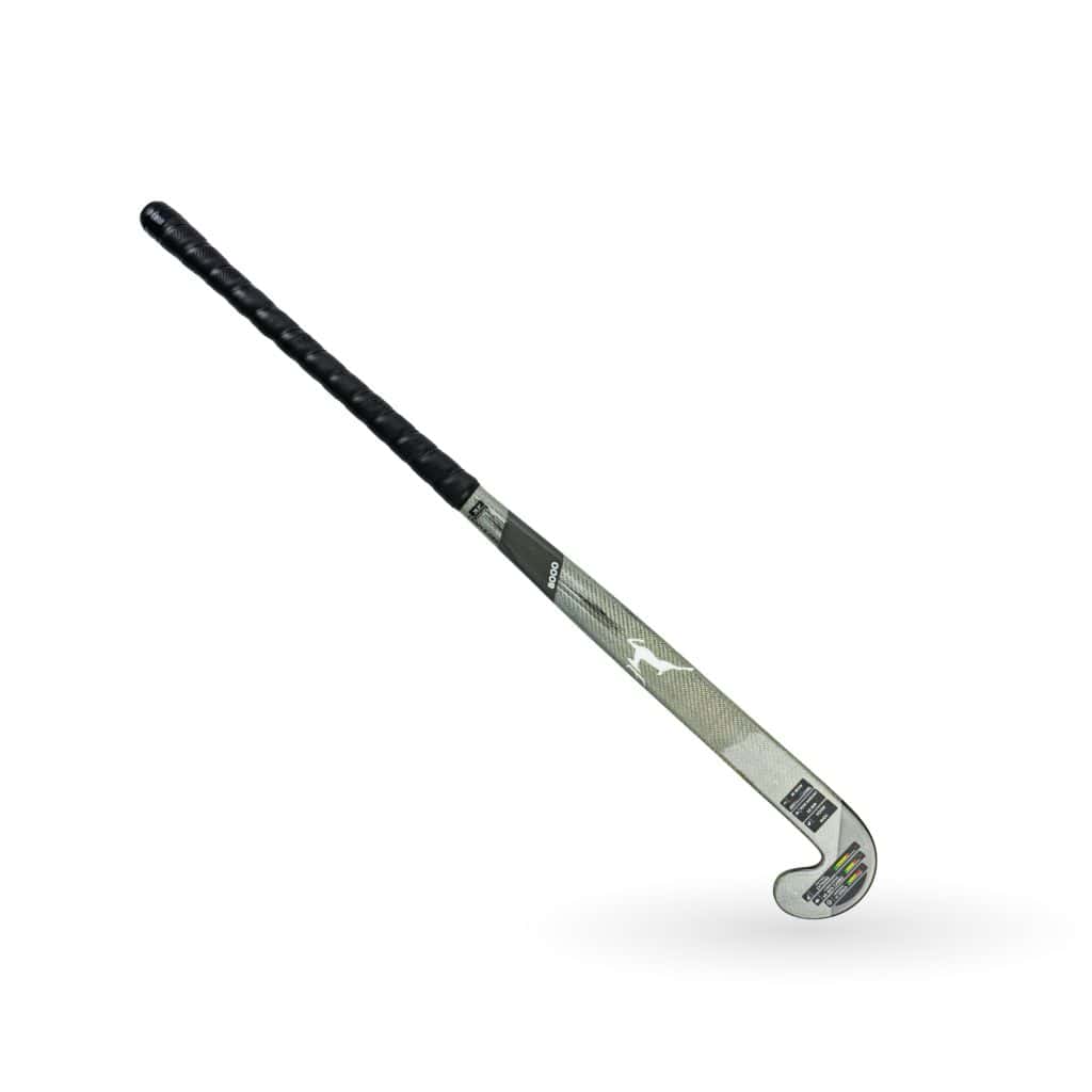 Stag Pro 8000 Hockeystick - M-Bow - 80% Carbon - Senior - Zilver -  36,5 inch