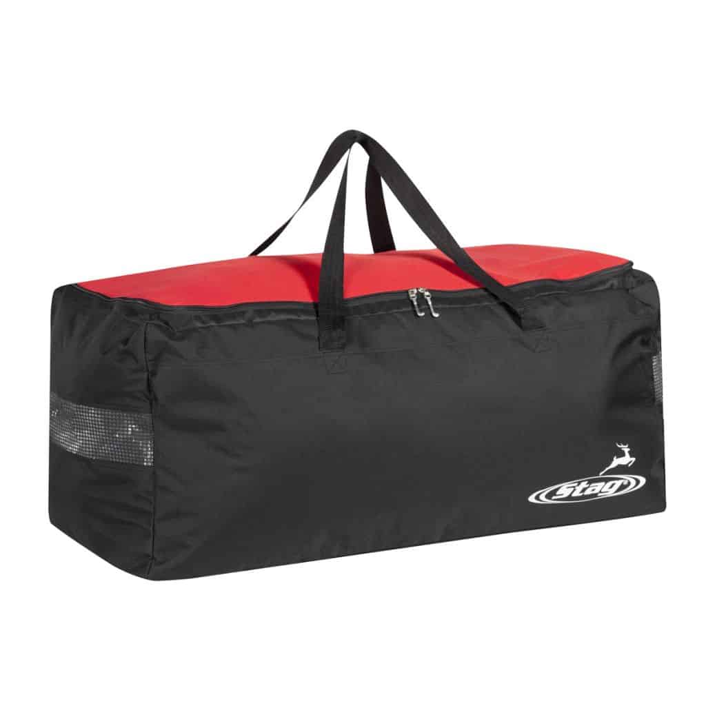 Stag Hockey Trolley - Keeperstas - 90x46x46 cm - Rood