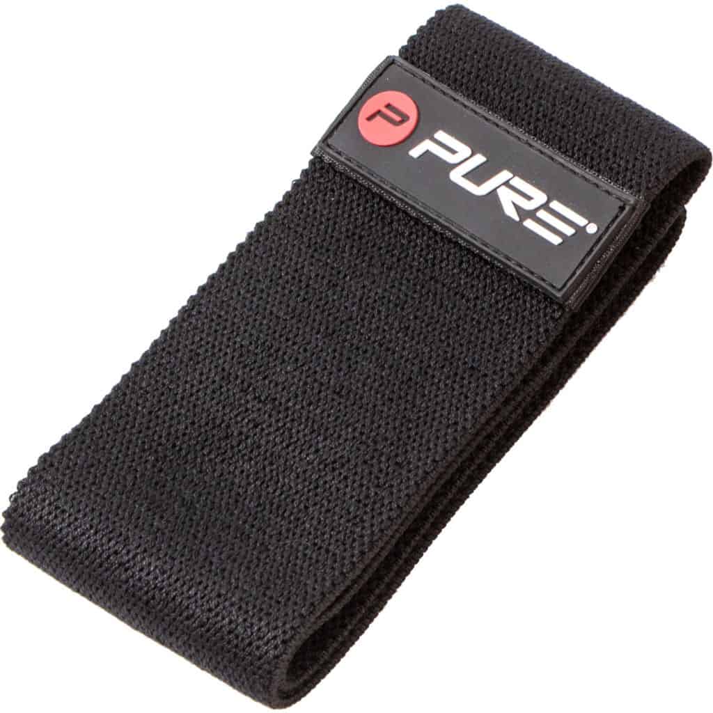Pure2Improve Weerstandsband Heavy - Textiel - Zwart - 70x8 cm - Weerstandsbanden