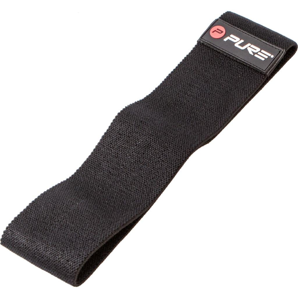 Pure2Improve Weerstandsband Heavy - Textiel - Zwart - 70x8 cm - Weerstandsbanden